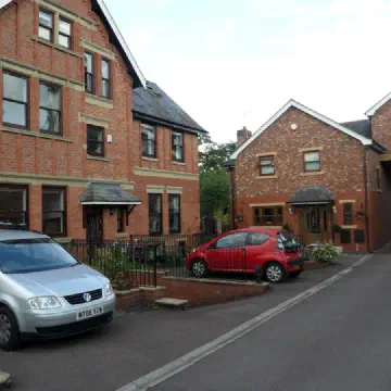 Courtyard housing development, Lymm, Cheshire